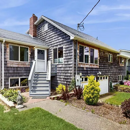 Seadrifter Oceanfront Beach House Seal Rock Exterior photo