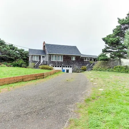 Seadrifter Oceanfront Beach House Seal Rock Extérieur photo