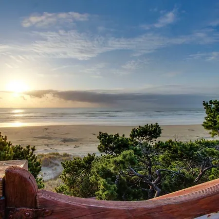 Seadrifter Oceanfront Beach House Seal Rock Extérieur photo